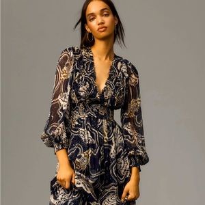Gorgeous Printer Johnson Anthropologie dress